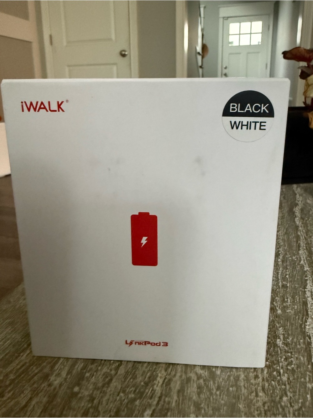 LinkPod 3 Portable Charger Power Bank - White